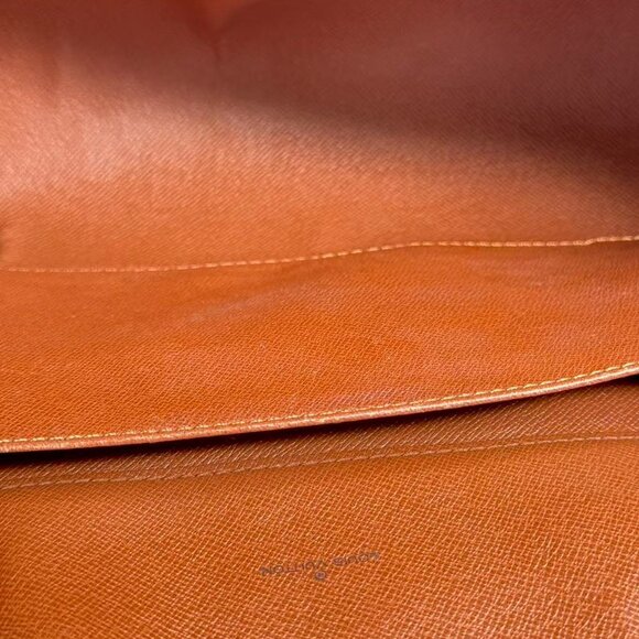 Louis Vuitton Monogram Canvas Crossbody Bag with Yellow Accents - Picture 7 of 7